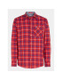 Tommy Jeans Риза Small Check DM0DM16608 Червен Regular Fit - Pepit.bg