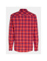 Tommy Jeans Риза Small Check DM0DM16608 Червен Regular Fit - Pepit.bg