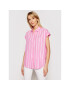 Tommy Jeans Риза Stripe DW0DW10149 Розов Relaxed Fit - Pepit.bg