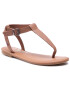 Tommy Jeans Сандали Essential Toe Post Flat Sandal EN0EN01316 Кафяв - Pepit.bg