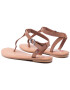 Tommy Jeans Сандали Essential Toe Post Flat Sandal EN0EN01316 Кафяв - Pepit.bg