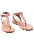 Tommy Jeans Сандали Essential Toe Post Flat Sandal EN0EN01316 Кафяв - Pepit.bg