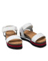 Tommy Jeans Сандали Flag Outsole Sandal EN0EN01806 Бял - Pepit.bg