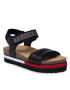 Tommy Jeans Сандали Flag Outsole Sandal EN0EN02122 Черен - Pepit.bg