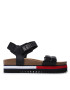 Tommy Jeans Сандали Flag Outsole Sandal EN0EN02122 Черен - Pepit.bg