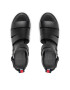 Tommy Jeans Сандали Heeled Leather Sandal EN0EN01803 Черен - Pepit.bg