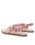 Tommy Jeans Сандали Leather Sandal EN0EN01809 Розов - Pepit.bg