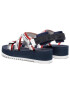 Tommy Jeans Сандали Lurex Webbing Strappy Sandal EN0EN01325 Цветен - Pepit.bg