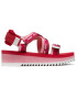 Tommy Jeans Сандали Lurex Webbing Strappy Sandal EN0EN01325 Розов - Pepit.bg