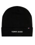 Tommy Jeans Шапка Linear Logo AM0AM12025 Черен - Pepit.bg