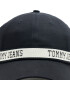 Tommy Jeans Шапка с козирка City Girl AW0AW14995 Черен - Pepit.bg