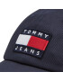 Tommy Jeans Шапка с козирка Heritage Cap AM0AM07168 Тъмносин - Pepit.bg