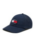 Tommy Jeans Шапка с козирка Heritage Cap Print AM0AM07532 Тъмносин - Pepit.bg