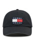 Tommy Jeans Шапка с козирка Heritage Cap Seasonal AM0AM08252 Черен - Pepit.bg