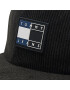 Tommy Jeans Шапка с козирка Split Logo AM0AM10405 Черен - Pepit.bg