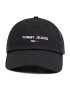 Tommy Jeans Шапка с козирка Sport Cap AM0AM07527 Черен - Pepit.bg