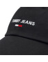 Tommy Jeans Шапка с козирка Sport Cap AM0AM07527 Черен - Pepit.bg