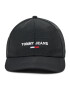 Tommy Jeans Шапка с козирка Sport Cap AW0AW09909 Черен - Pepit.bg