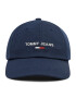 Tommy Jeans Шапка с козирка Sport Cap AW0AW10746 Тъмносин - Pepit.bg