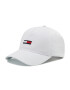 Tommy Jeans Шапка с козирка Tjm Flag Cap AM0AM08496 Бял - Pepit.bg