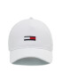 Tommy Jeans Шапка с козирка Tjm Flag Cap AM0AM08496 Бял - Pepit.bg