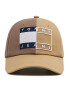 Tommy Jeans Шапка с козирка Tjm Heritage Cap Spliced AM0AM08493 Кафяв - Pepit.bg