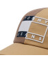 Tommy Jeans Шапка с козирка Tjm Heritage Cap Spliced AM0AM08493 Кафяв - Pepit.bg