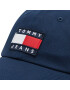 Tommy Jeans Шапка с козирка Tjm Hertage Cap AM0AM07950 Тъмносин - Pepit.bg