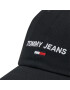 Tommy Jeans Шапка с козирка Tjm Sport Cap AM0AM08492 Черен - Pepit.bg