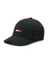 Tommy Jeans Шапка с козирка Tju Flag Cap AU0AU00843 Черен - Pepit.bg