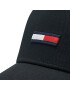 Tommy Jeans Шапка с козирка Tju Flag Cap AU0AU00843 Черен - Pepit.bg