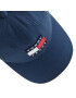 Tommy Jeans Шапка с козирка Tjw Heritage Summer Cap AW0AW1166 Тъмносин - Pepit.bg