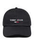 Tommy Jeans Шапка с козирка Tjw Sport Cap AW0AW10746 Черен - Pepit.bg