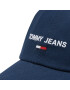 Tommy Jeans Шапка с козирка Tjw Sport Cap AW0AW11660 Тъмносин - Pepit.bg