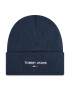 Tommy Jeans Шапка Tjm Sport Beanie AM0AM07947 Тъмносин - Pepit.bg