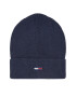 Tommy Jeans Шапка Tjw Flag Beanie AW0AW15474 Тъмносин - Pepit.bg