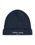 Tommy Jeans Шапка Tjw Sport Beanie AW0AW10707 Тъмносин - Pepit.bg