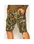 Tommy Jeans Шорти от плат Tjm Camo Print Cargo DM0DM07937 Зелен Regular Fit - Pepit.bg