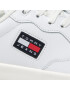 Tommy Jeans Сникърси Basket Leather EM0EM00899 Бял - Pepit.bg