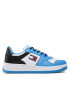 Tommy Jeans Сникърси Basket Leather EM0EM01162 Син - Pepit.bg