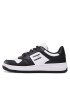 Tommy Jeans Сникърси Basket Leather EM0EM01165 Черен - Pepit.bg