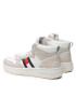 Tommy Jeans Сникърси Basket Splatter Mid Cupsole EN0EN01650 Бял - Pepit.bg