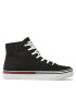 Tommy Jeans Сникърси Essential Mid Wmn EN0EN01797 Черен - Pepit.bg