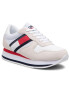 Tommy Jeans Сникърси Flatform Runner EN0EN01357 Бял - Pepit.bg