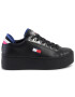 Tommy Jeans Сникърси Flatform Sneaker EN0EN00718 Черен - Pepit.bg