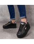 Tommy Jeans Сникърси Flatform Sneaker EN0EN00718 Черен - Pepit.bg