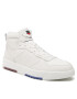 Tommy Jeans Сникърси Leather Basket Midcut EM0EM01071 Бял - Pepit.bg