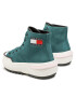 Tommy Jeans Сникърси Nubuck Mid Run Cleat EN0EN01982 Зелен - Pepit.bg