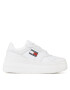 Tommy Jeans Сникърси Retro Basket Flatf EN0EN02086 Бял - Pepit.bg