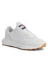 Tommy Jeans Сникърси Tjm Runner Mix Material EM0EM01259 Бял - Pepit.bg